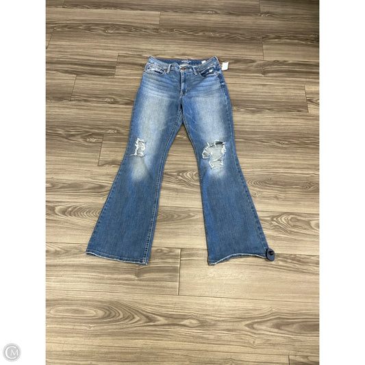 Jeans Boot Cut By Edgely In Blue, Size: 12