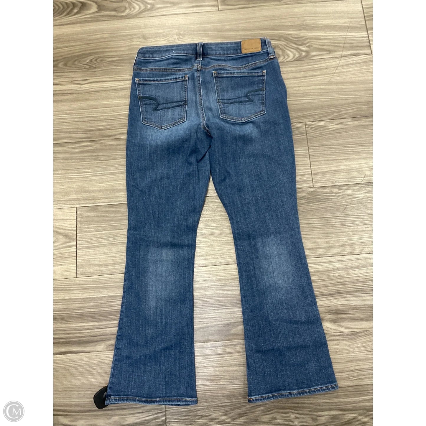 Jeans Boot Cut By American Eagle In Blue, Size: 8p