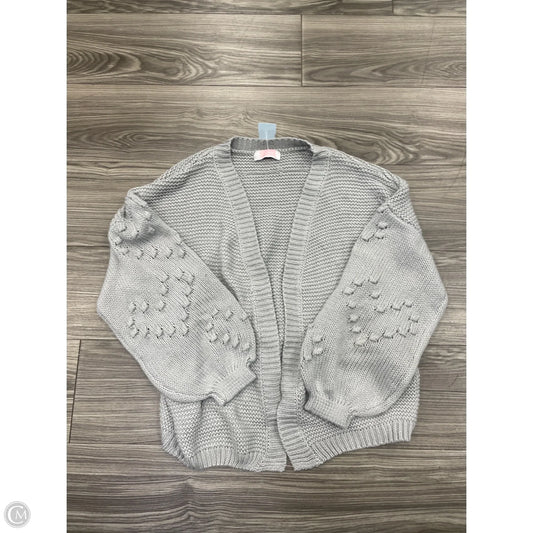 Cardigan By Clothes Mentor In Grey, Size: M