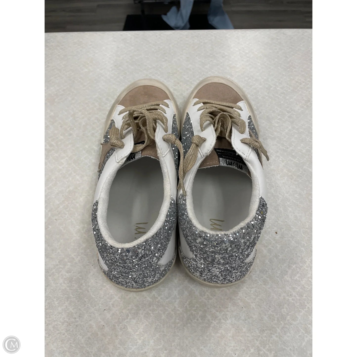 Shoes Sneakers By Mimi Chica In Brown, Size: 7.5