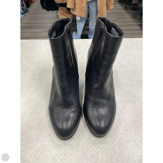 Boots Ankle Heels By Vionic In Black, Size: 8