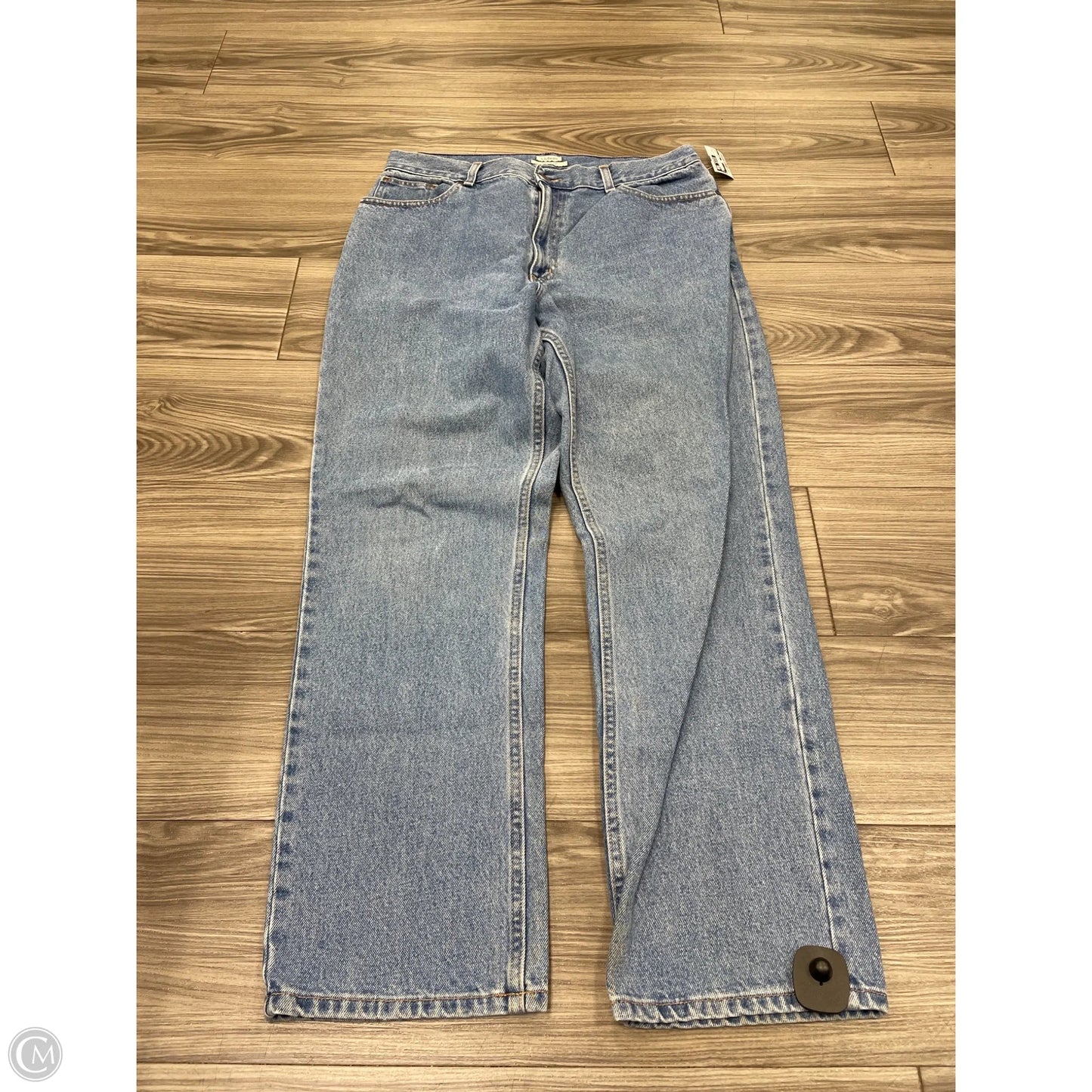 Jeans Wide Leg By L.l. Bean In Blue, Size: 16