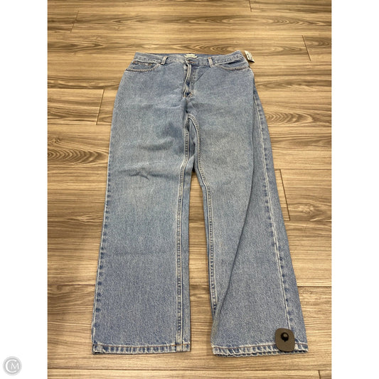 Jeans Wide Leg By L.l. Bean In Blue, Size: 16