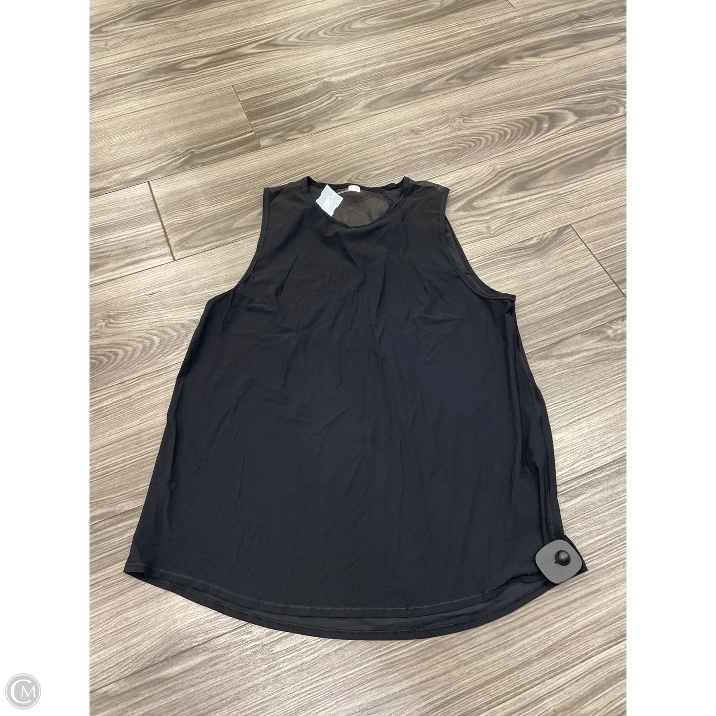 Athletic Tank Top By Lululemon In Black, Size: M