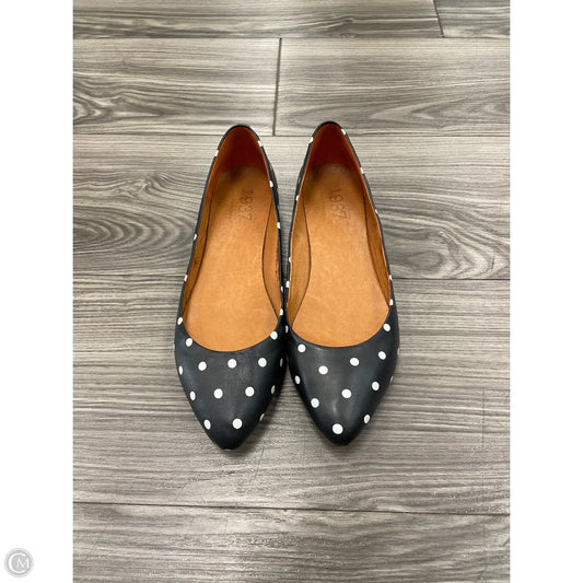 Shoes Flats By Clothes Mentor In Polkadot Pattern, Size: 8