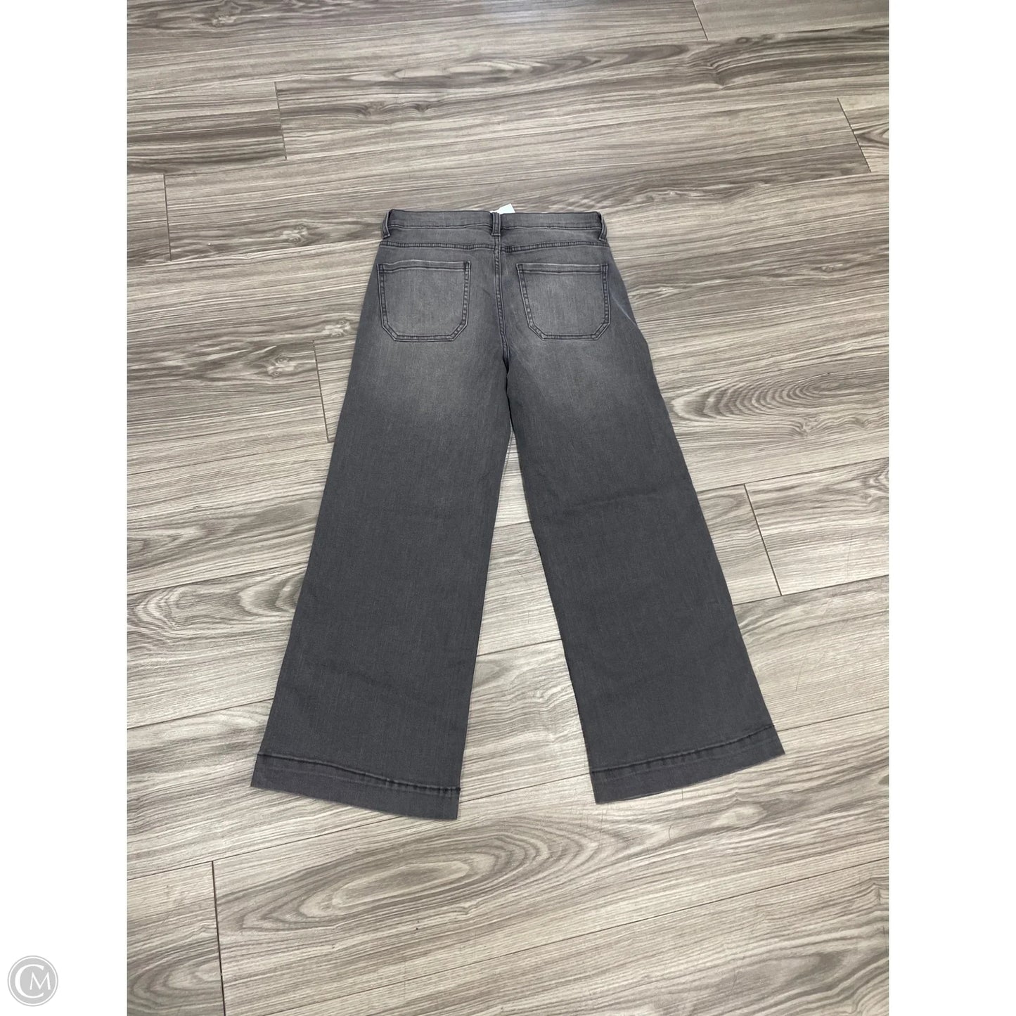 Jeans Wide Leg By Time And Tru In Black, Size: 6