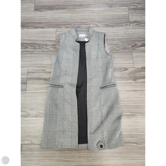 Vest Other By Calvin Klein In Plaid Pattern, Size: 8