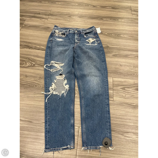 Jeans Wide Leg By American Eagle In Blue, Size: 6