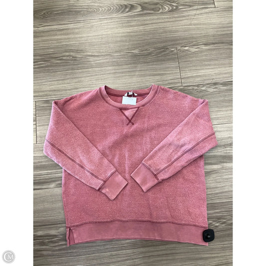 Sweatshirt Crewneck By American Eagle In Purple, Size: L