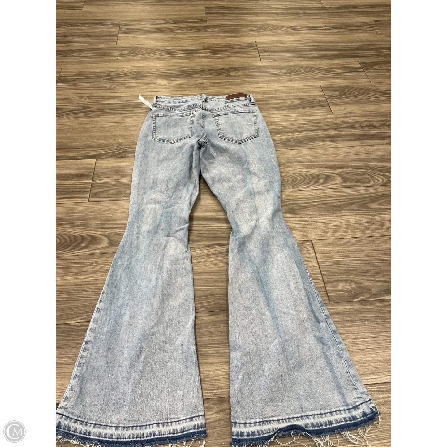 Jeans Flared By Rock & Roll In Blue, Size: 8