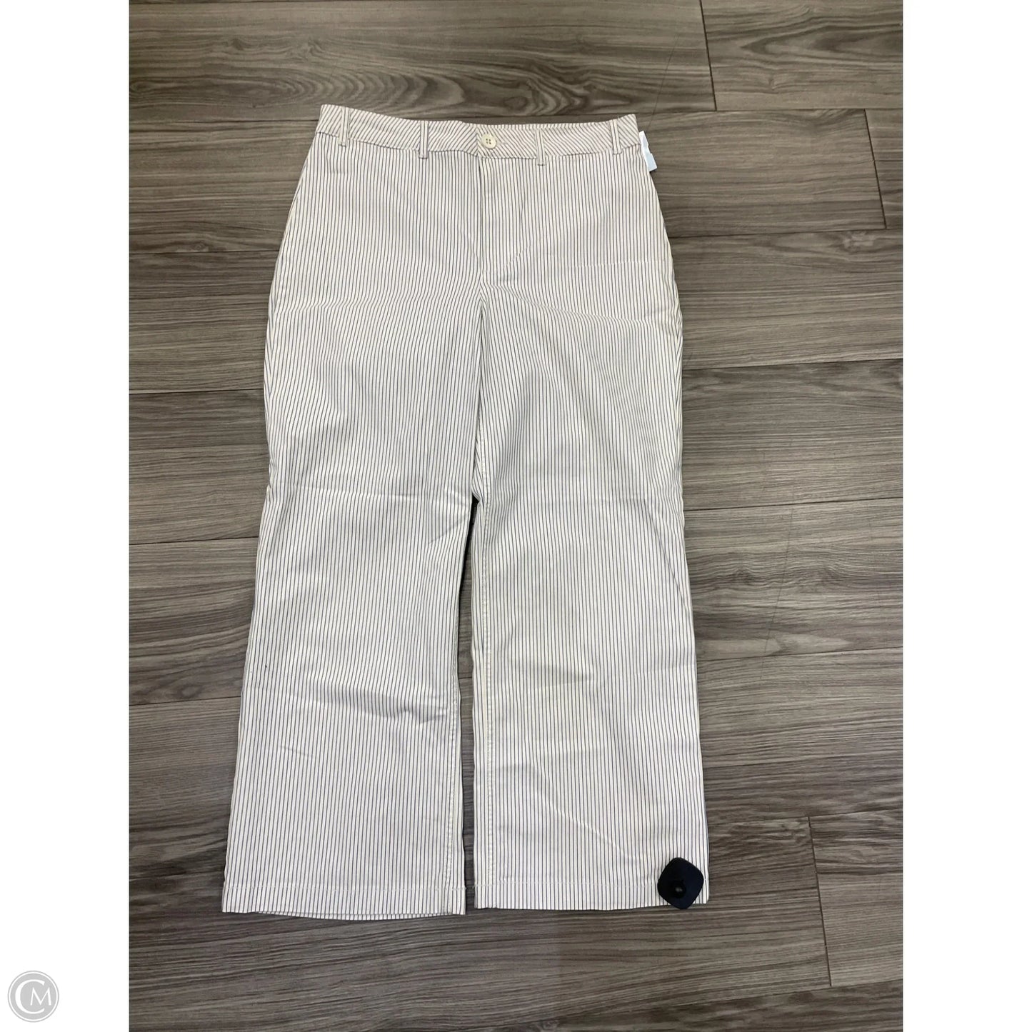 Pants Wide Leg By Old Navy In Striped Pattern, Size: 10