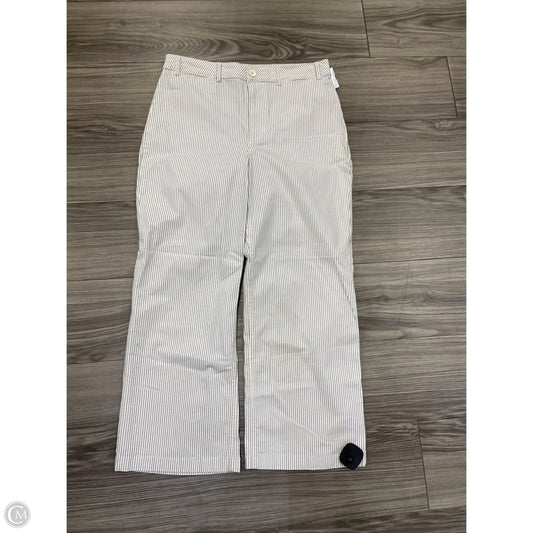Pants Wide Leg By Old Navy In Striped Pattern, Size: 10