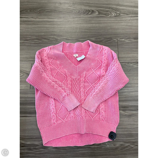 Sweater By Aerie In Pink, Size: M