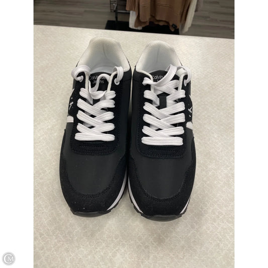 Shoes Sneakers By Calvin Klein In Black, Size: 8.5