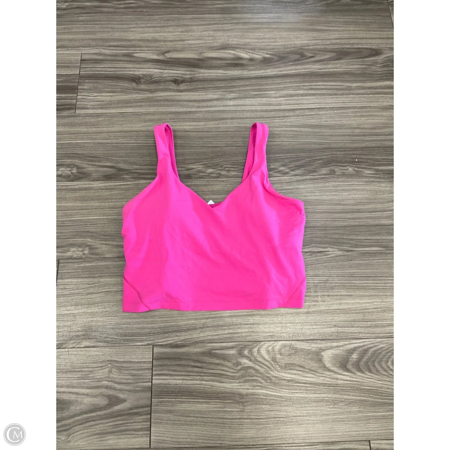 Athletic Tank Top By Lululemon In Pink, Size: 12