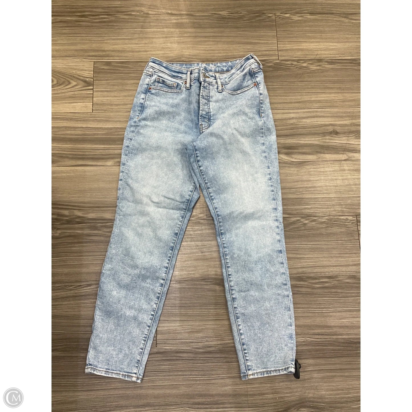 Jeans Straight By Old Navy In Blue, Size: 10l