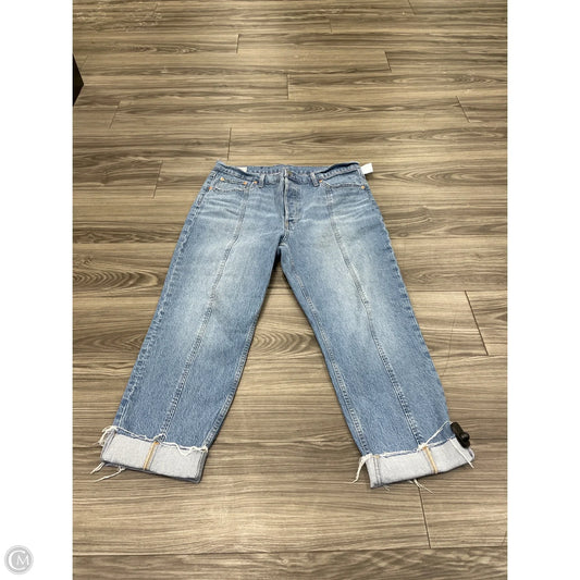 Jeans Wide Leg By Gap In Blue, Size: 16