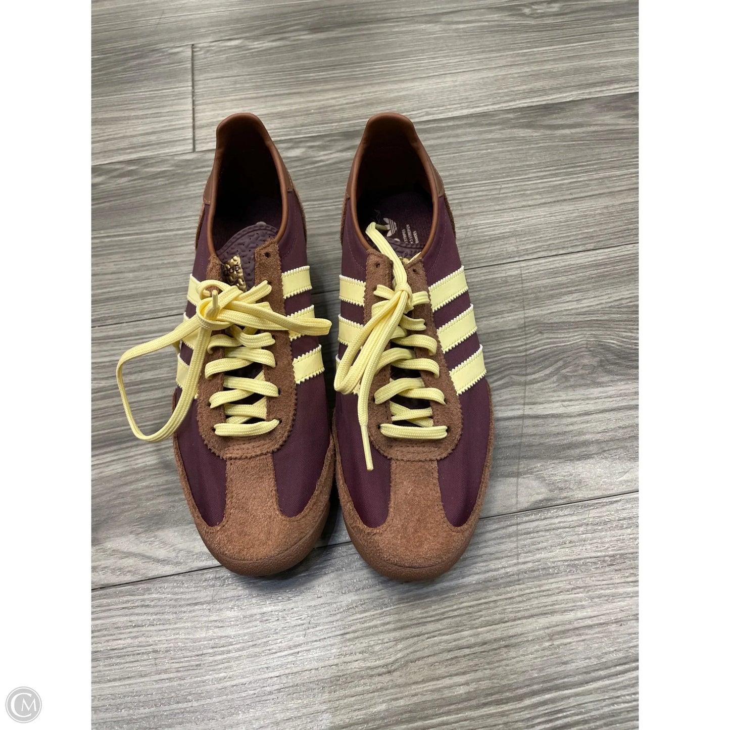 Shoes Sneakers By Adidas In Brown, Size: 7.5
