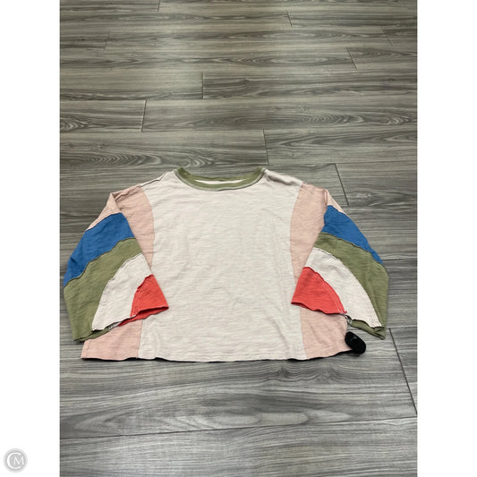 Top Long Sleeve By Shein In Multi-colored, Size: M