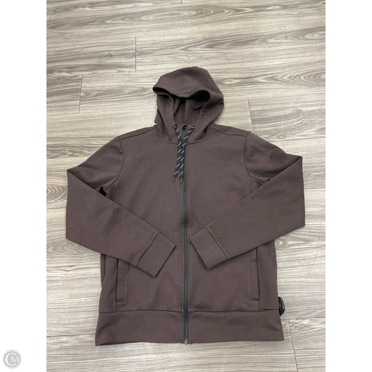 Athletic Jacket By Gap In Brown, Size: M