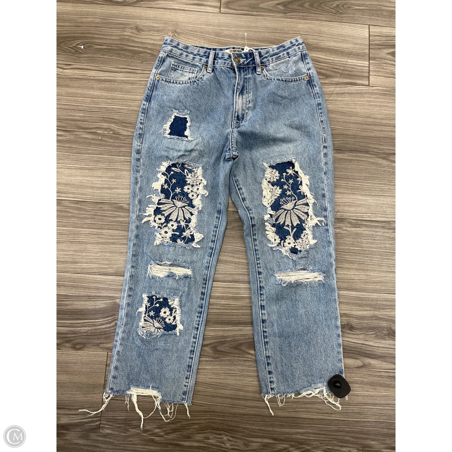 Jeans Straight By Rock & Roll In Blue, Size: 6