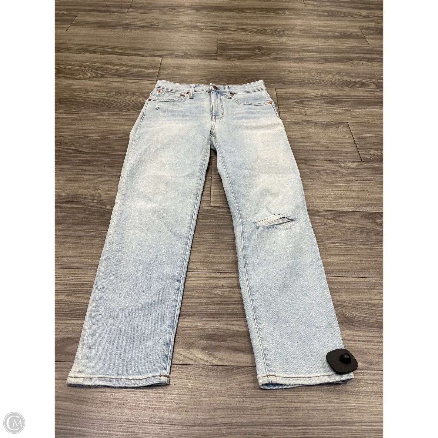 Jeans Straight By Madewell In Blue, Size: 2