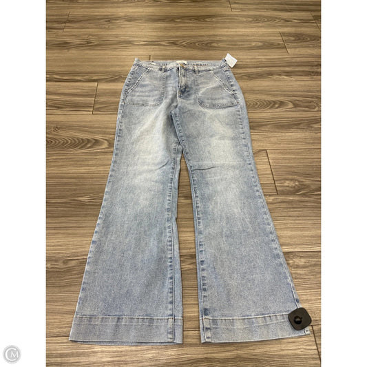 Jeans Flared By Nicole Miller In Blue, Size: 10
