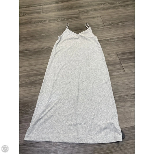 Dress Casual Midi By H&m In Grey, Size: S