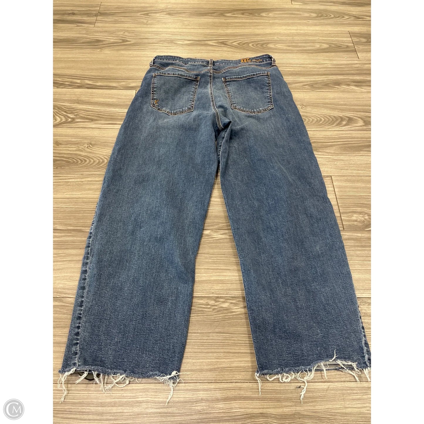 Jeans Wide Leg By Kut In Blue, Size: 14