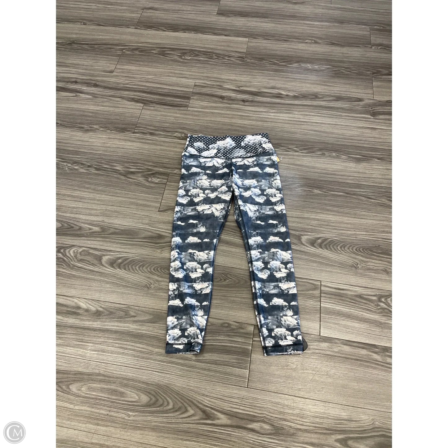 Athletic Leggings By Lululemon In Polkadot Pattern, Size: M