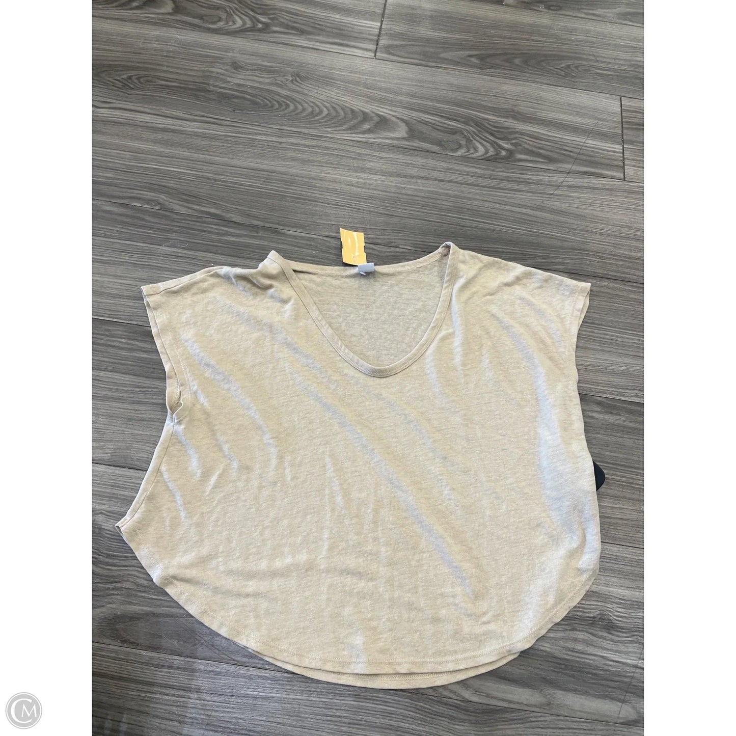 Top Short Sleeve By Old Navy In Brown, Size: M