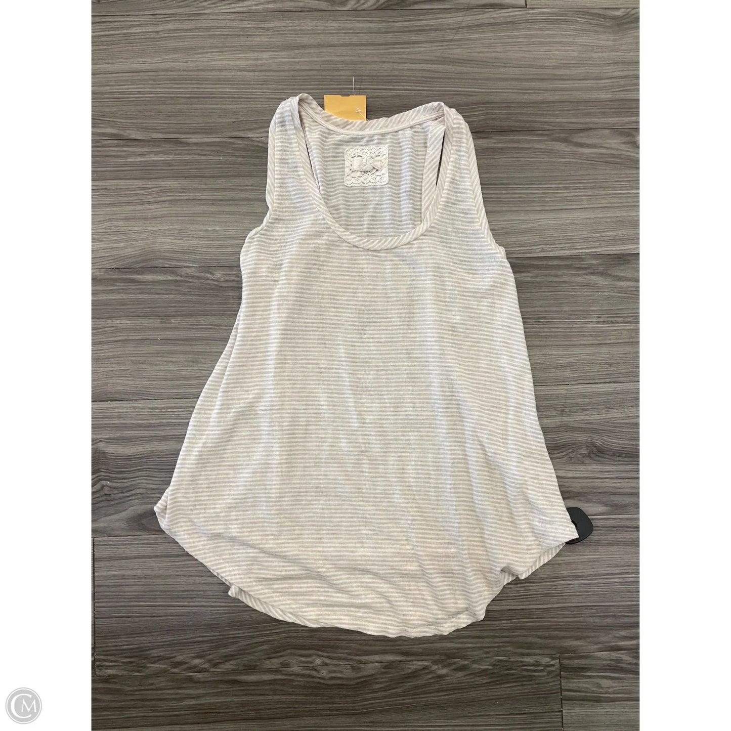 Tank Top By Cupio In Striped Pattern, Size: L