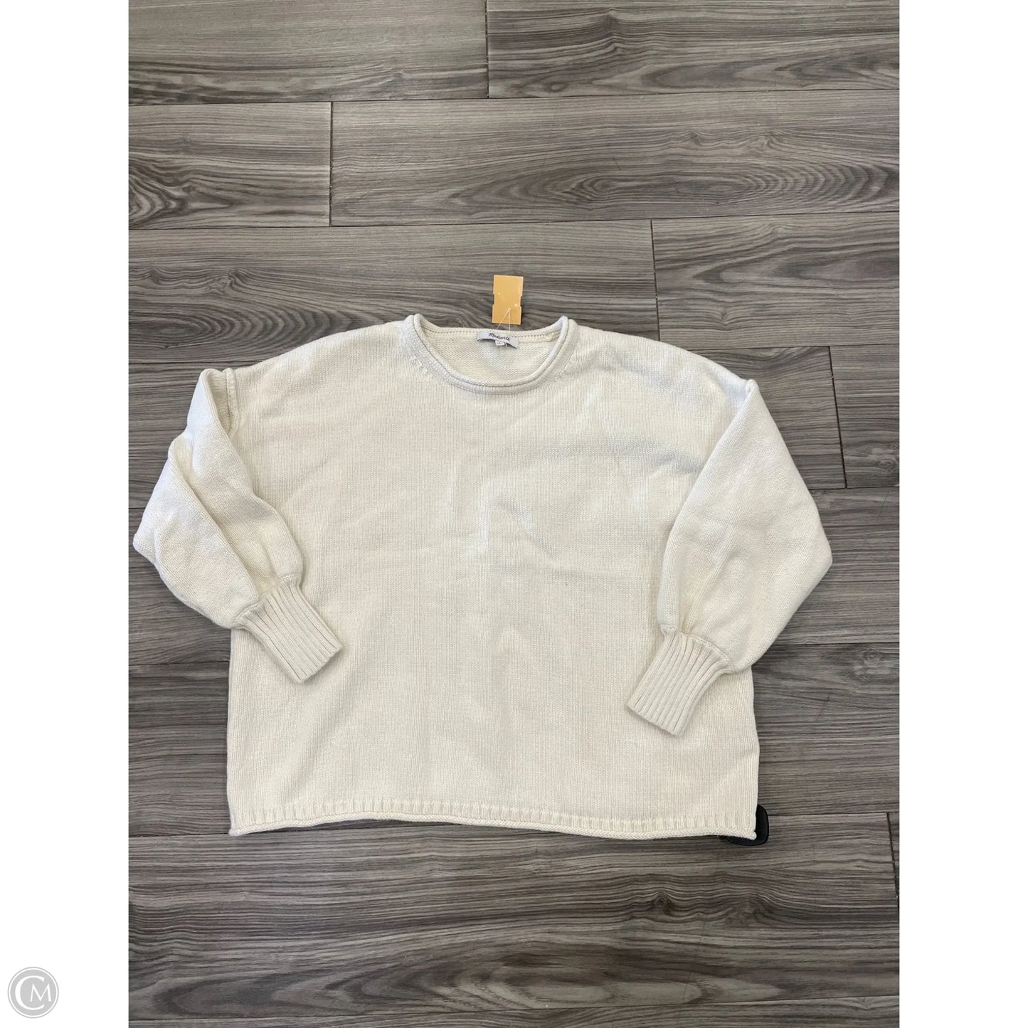 Sweater By Madewell In Cream, Size: S