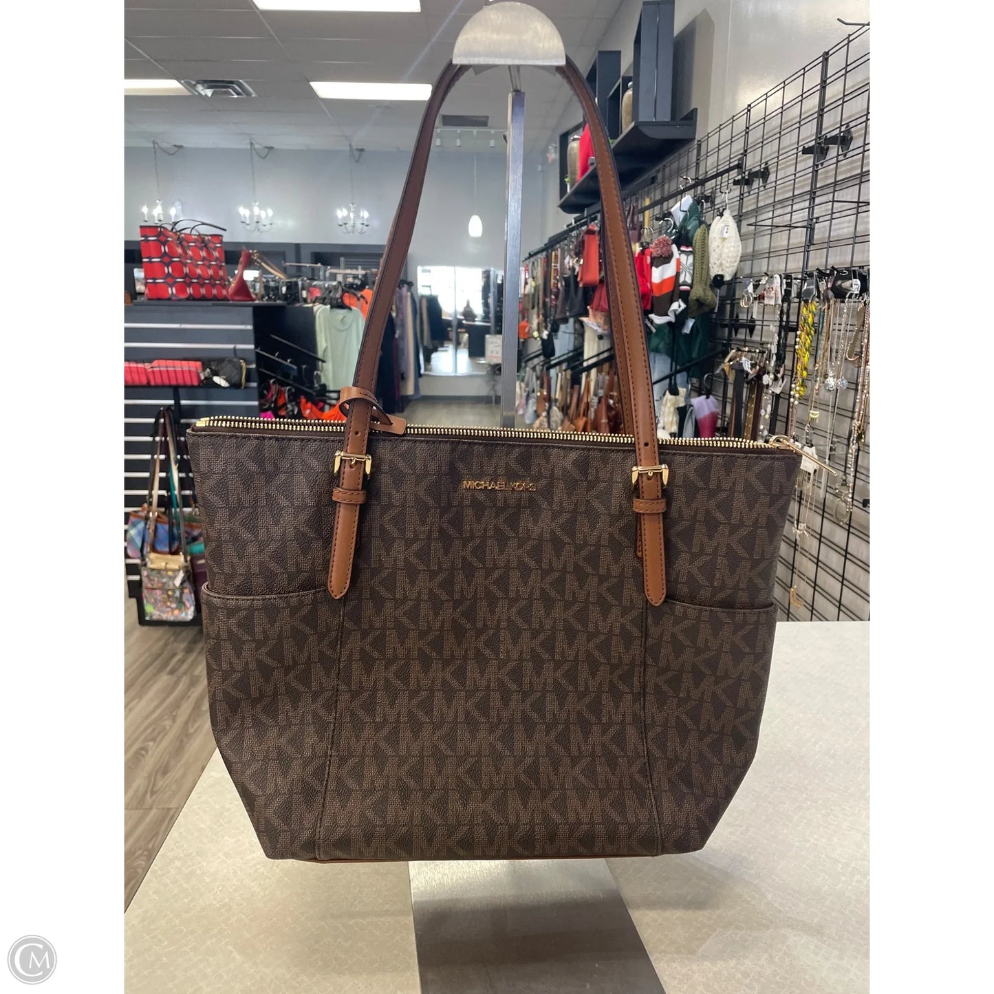 Handbag Designer By Michael Kors, Size: Medium