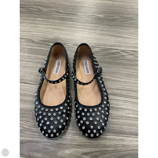 Shoes Flats By Steve Madden In Black & White, Size: 7.5