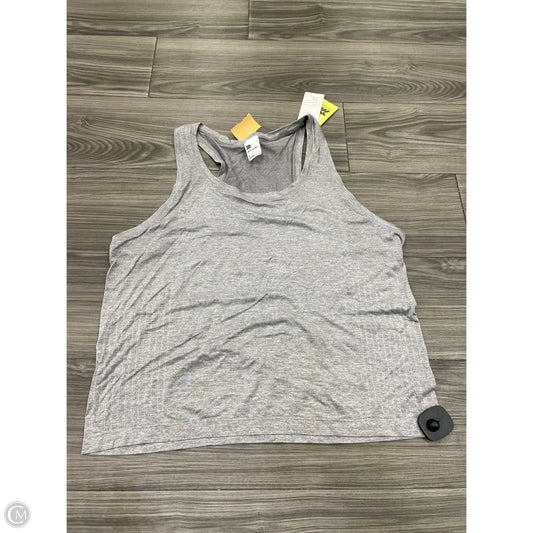 Athletic Tank Top By All In Motion In Grey, Size: Xl