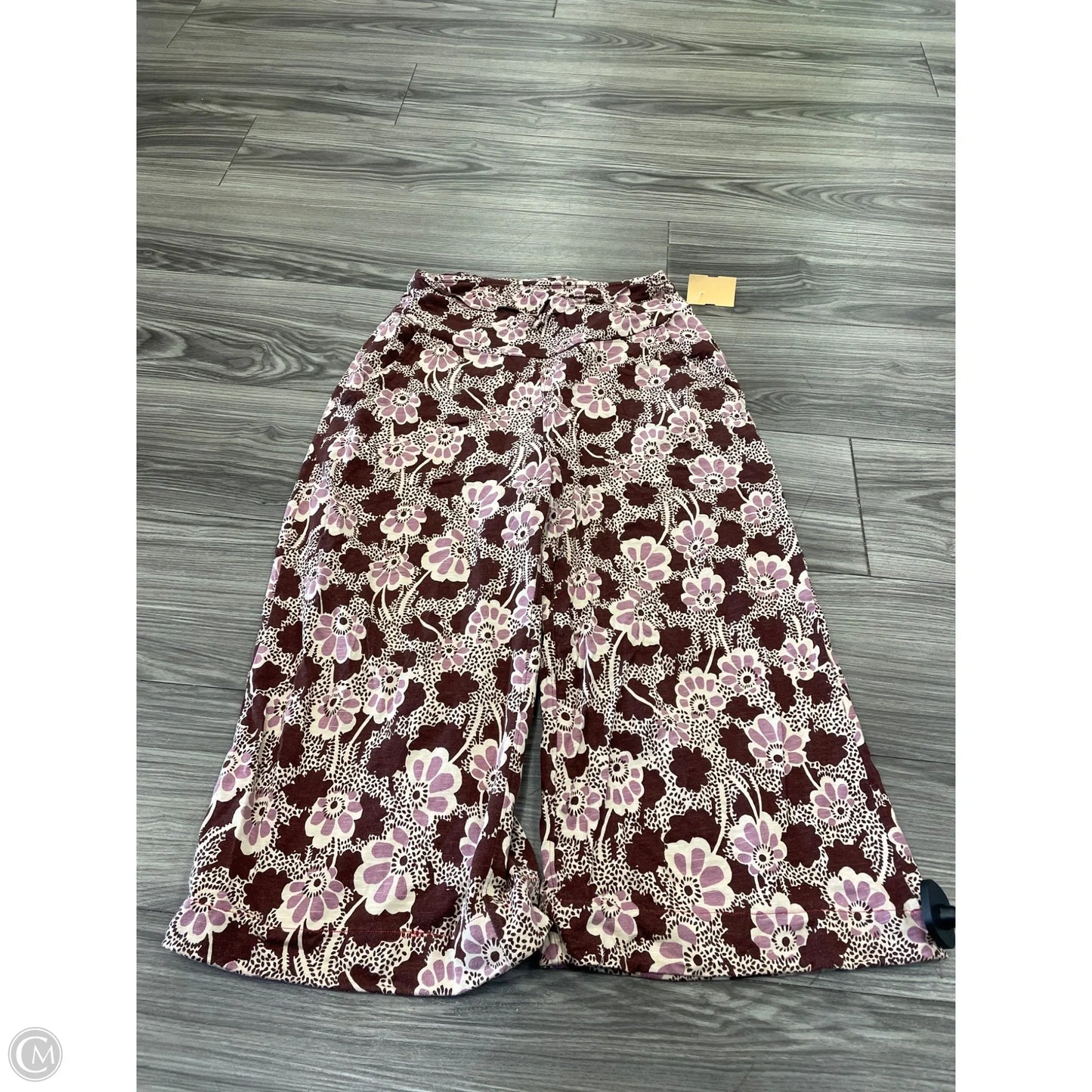Pants Cropped By Toad & Co In Floral Print, Size: S