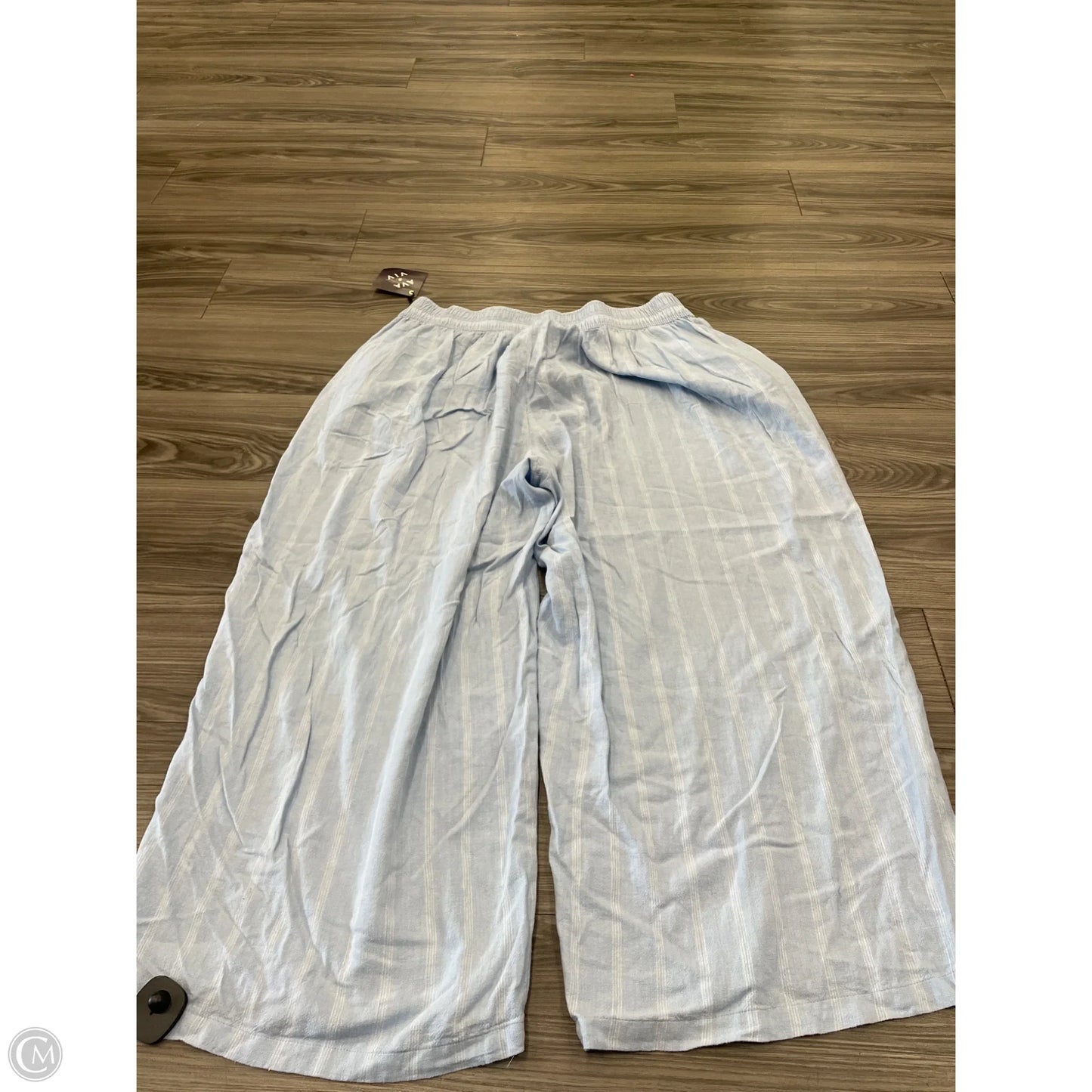 Pants Wide Leg By Ava & Viv In Striped Pattern, Size: 3x