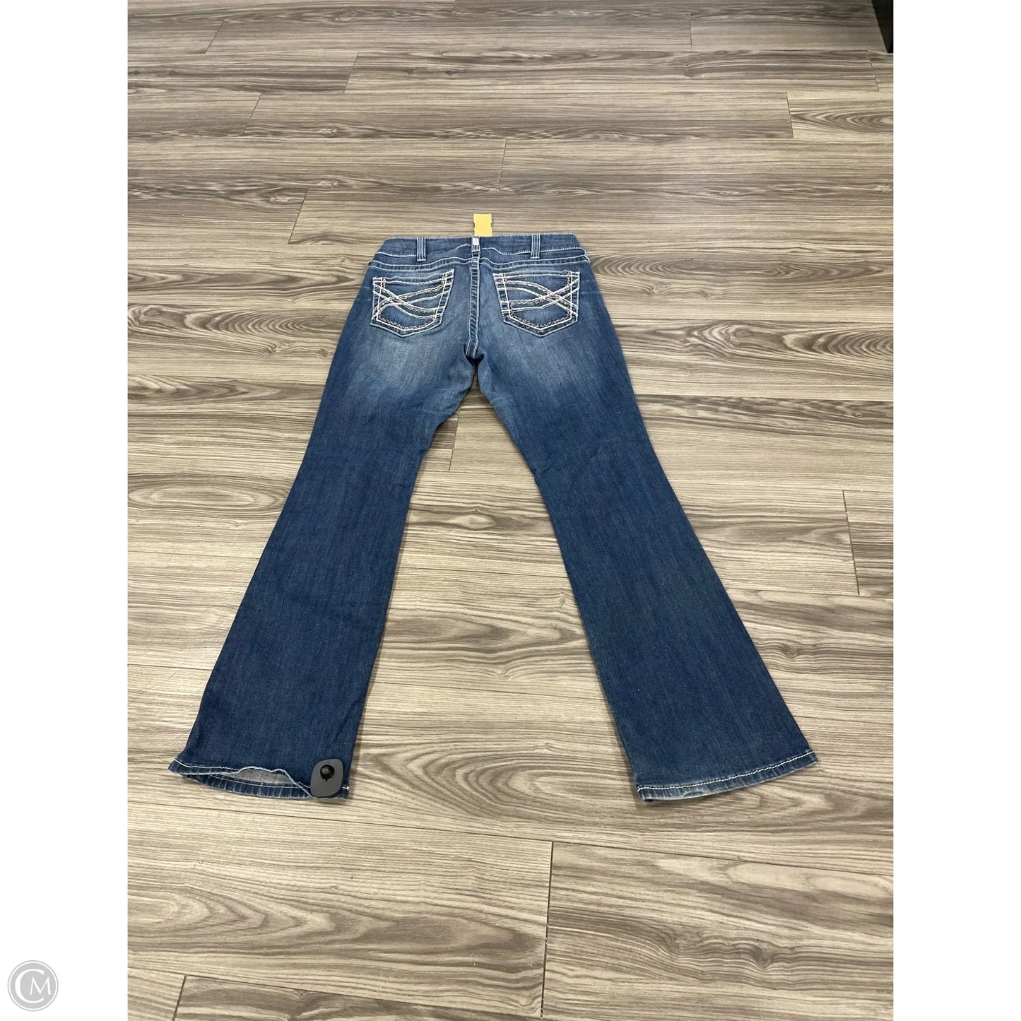 Jeans Boot Cut By Ariat In Blue, Size: 12