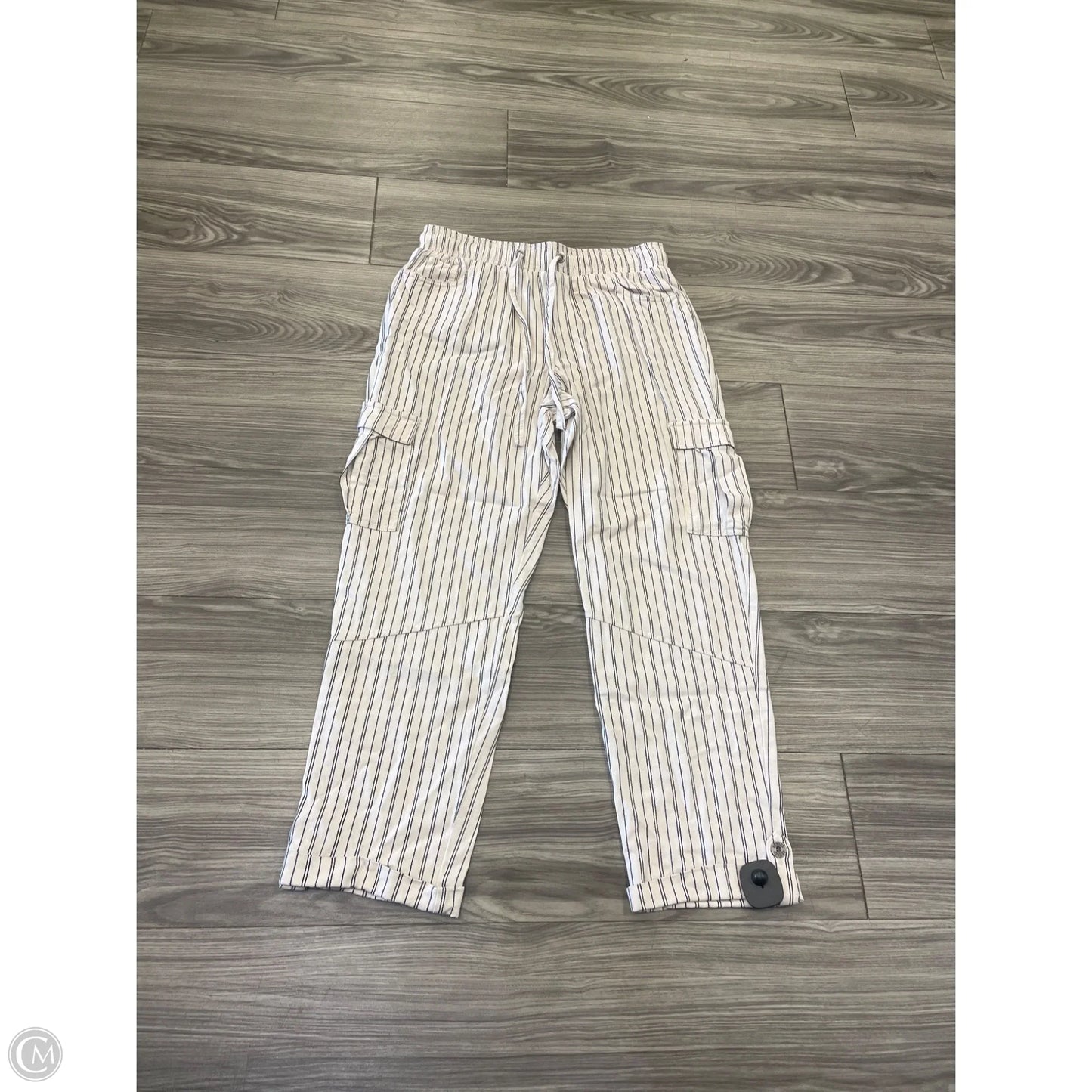 Pants Cargo & Utility By Rewash In Striped Pattern, Size: M