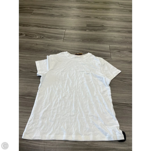 Top Short Sleeve By A New Day In White, Size: M