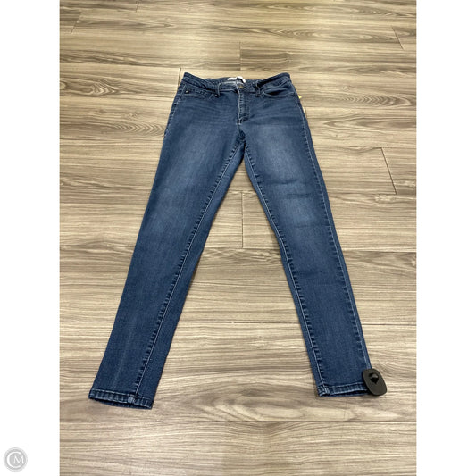 Jeans Skinny By Kancan In Blue, Size: 10