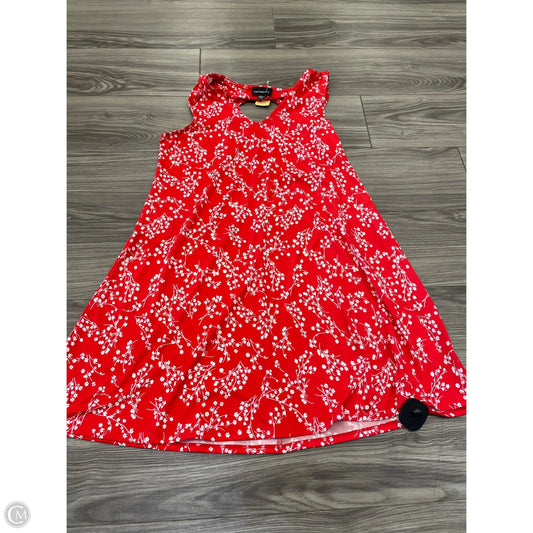 Dress Casual Midi By Fortune & Ivy In Floral Print, Size: L