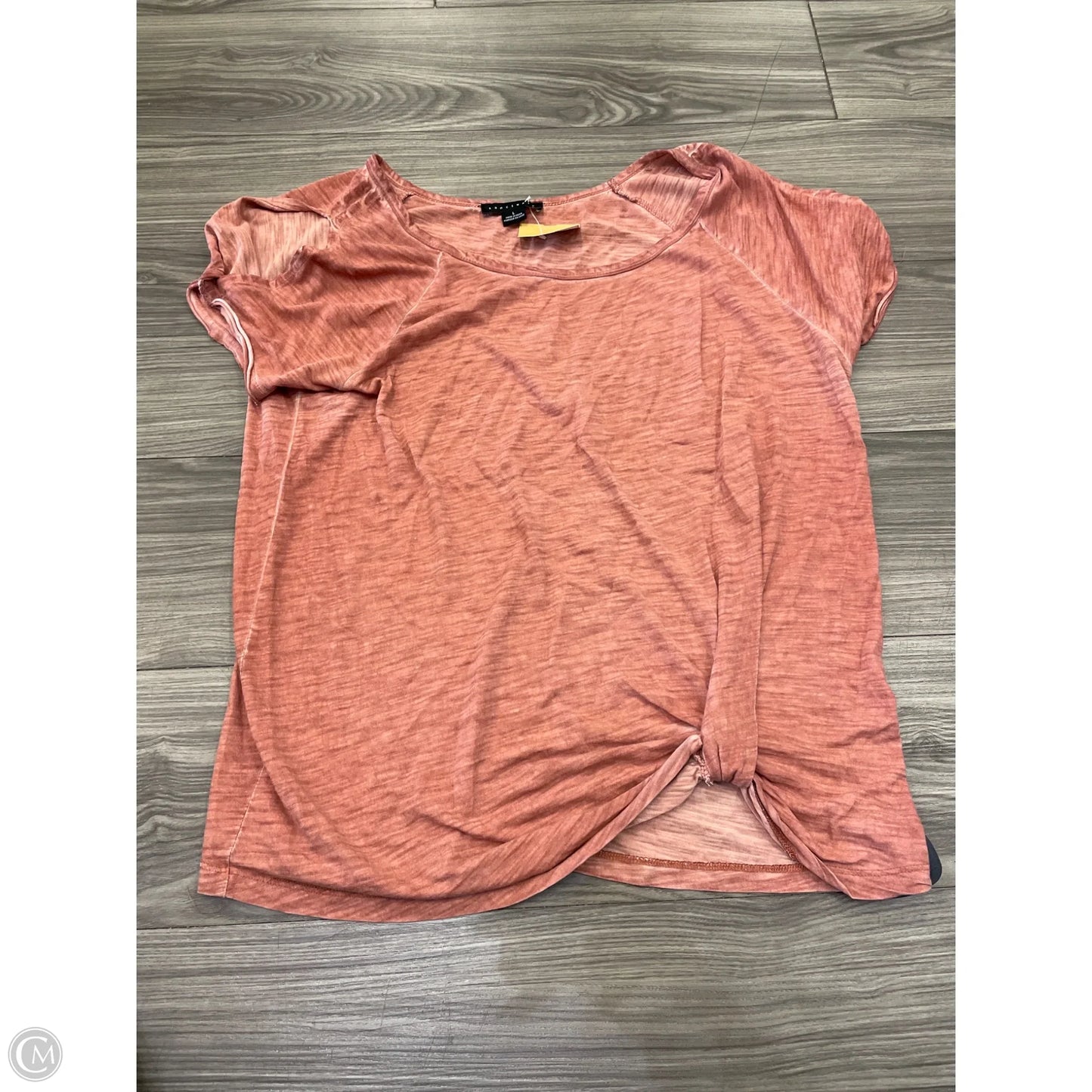 Top Short Sleeve By Sanctuary In Red, Size: L