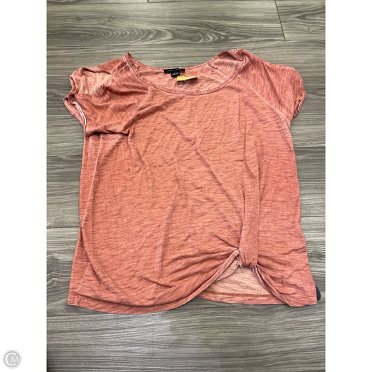 Top Short Sleeve By Sanctuary In Red, Size: L