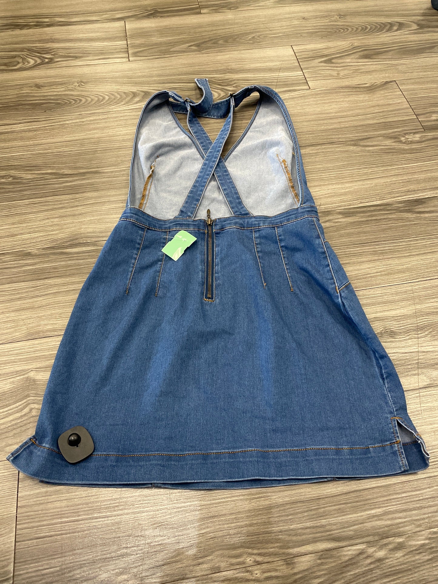 Blue Dress Casual Midi Free People, Size 0