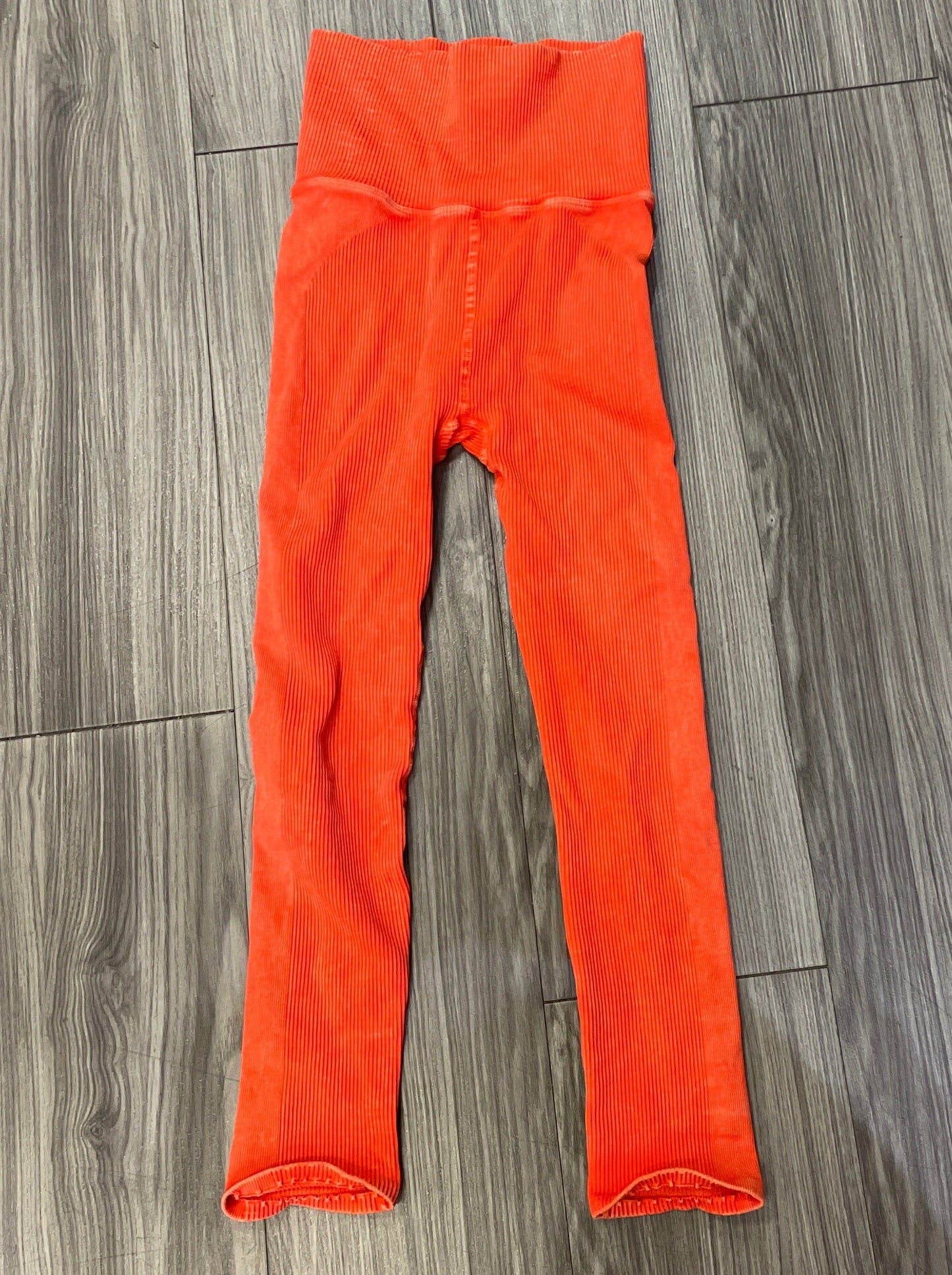 Orange Athletic Leggings Free People, Size Xs