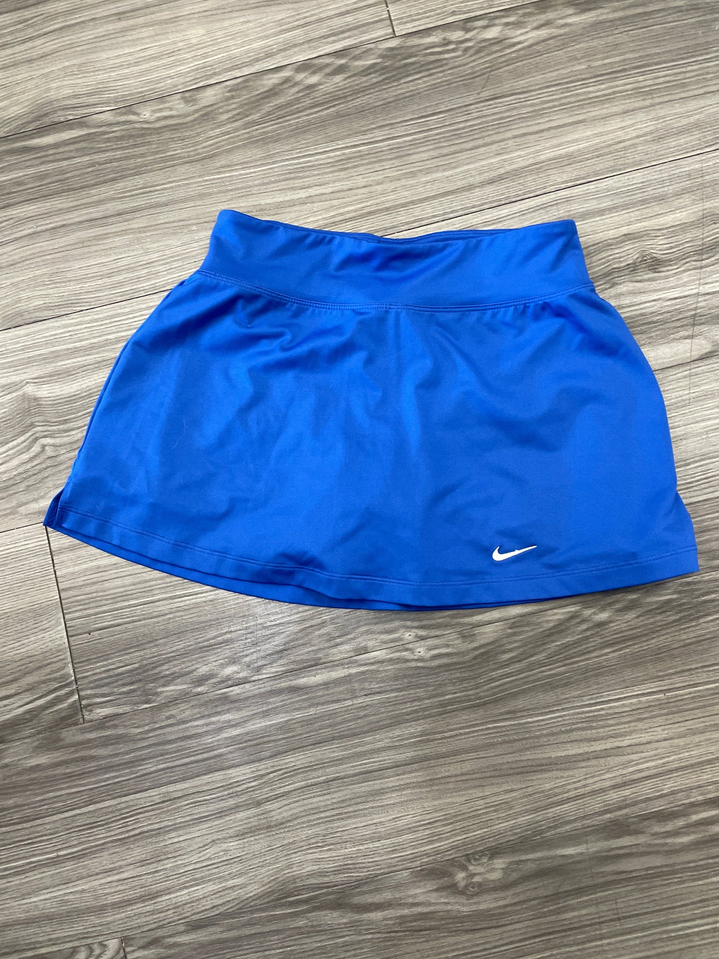 Athletic Skort By Nike Apparel In Blue, Size: S