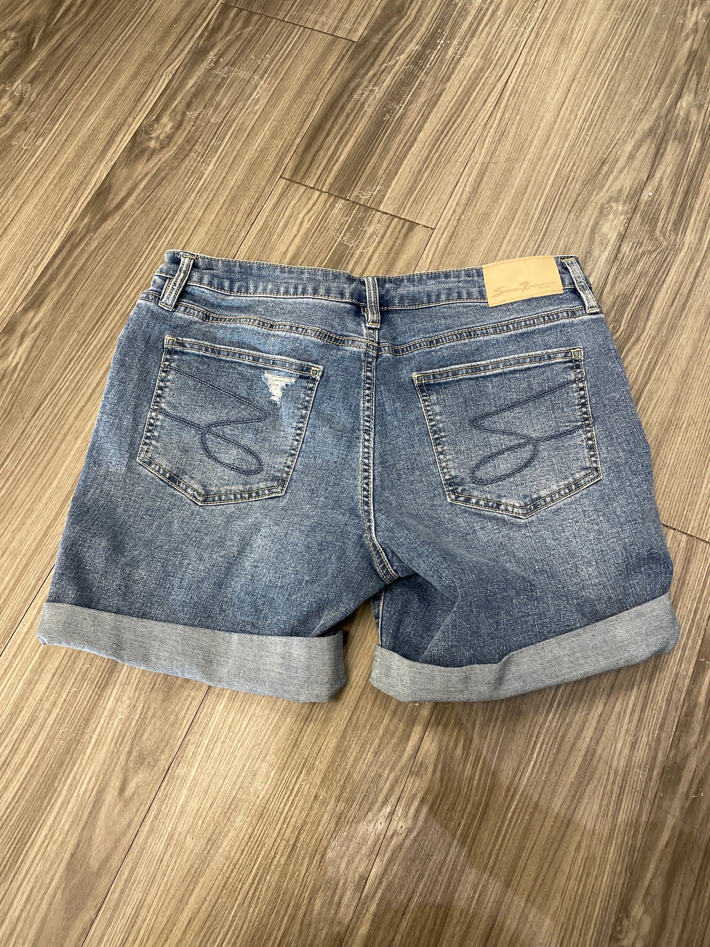 Shorts By Seven 7 In Blue, Size: 8