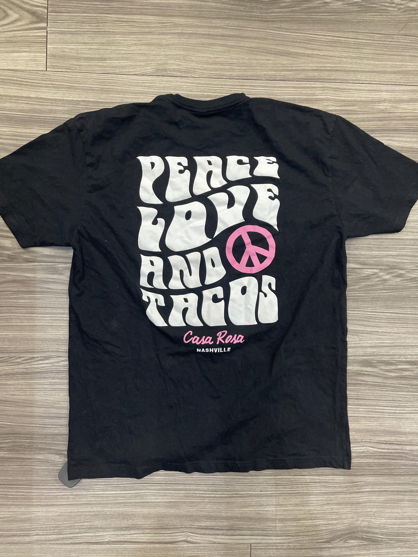 Top Short Sleeve By Next Level In Black, Size: Xl